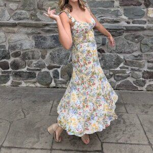 Reformation Nadira Dress (size 0P) Floral - Midi